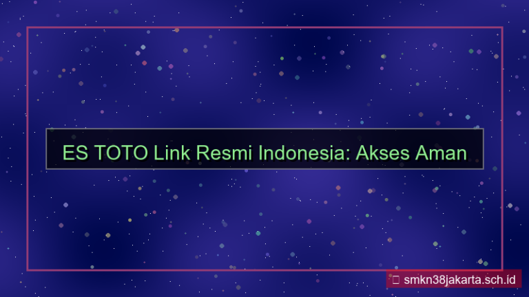gambar ES TOTO link resmi indonesia