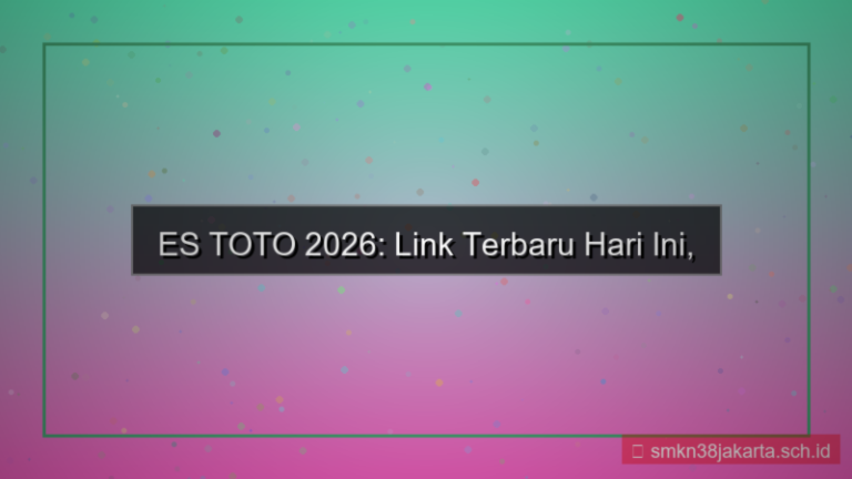 konten ES TOTO link terbaru hari ini 2026