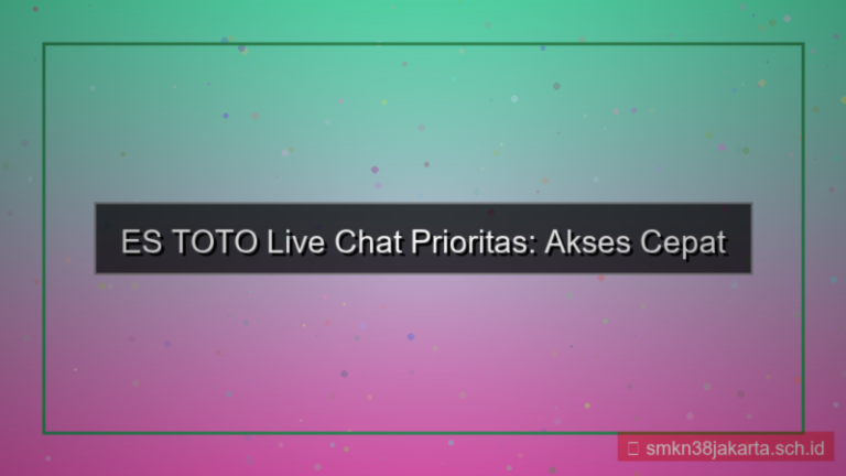 tampilan ES TOTO live chat prioritas