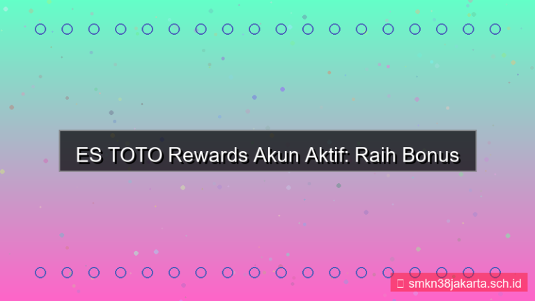 ilustrasi ES TOTO rewards akun aktif