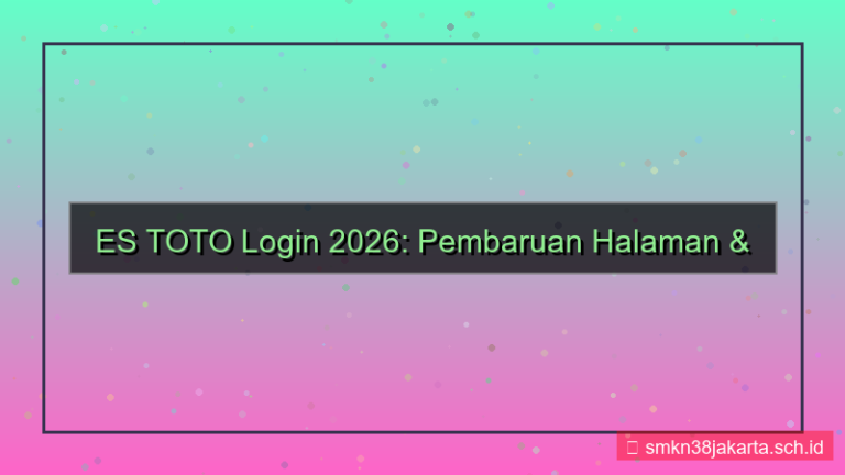 gambar ES TOTO update halaman login 2026