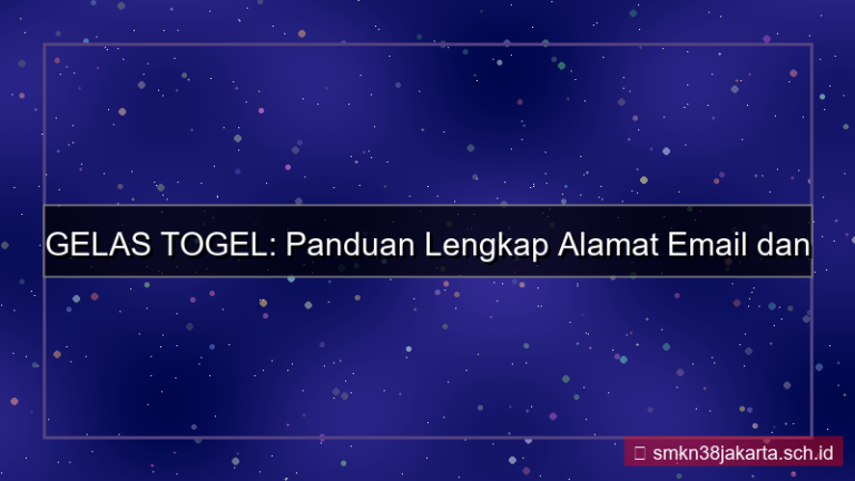 desain GELAS TOGEL alamat email daftar
