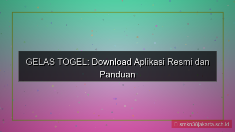 ilustrasi GELAS TOGEL download aplikasi login