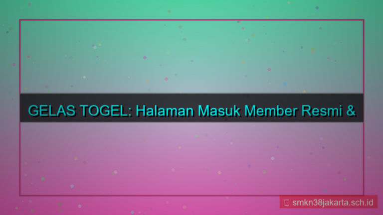 ilustrasi GELAS TOGEL halaman masuk member