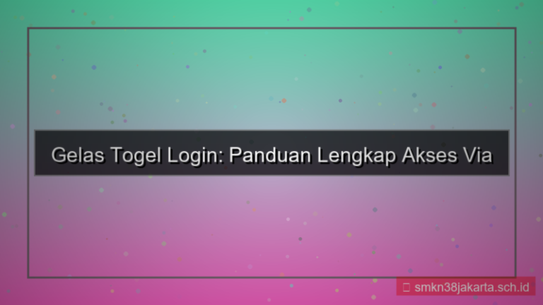 GELAS TOGEL login melalui browser hp