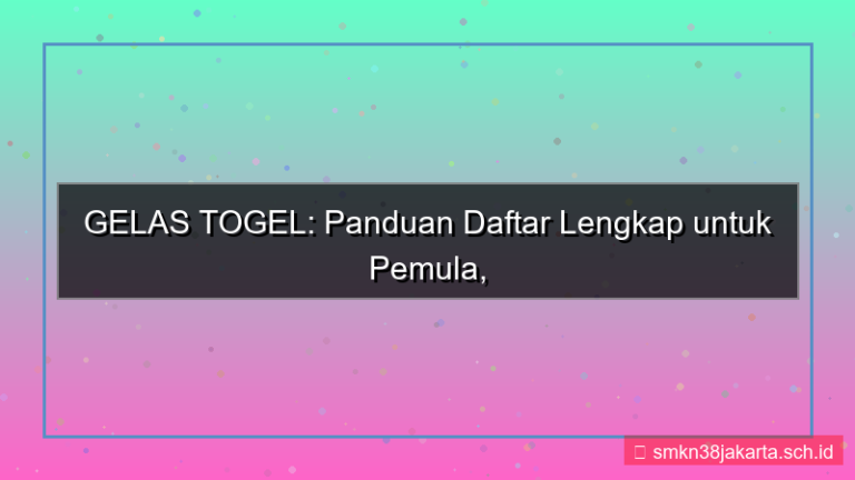 desain GELAS TOGEL panduan daftar pemula