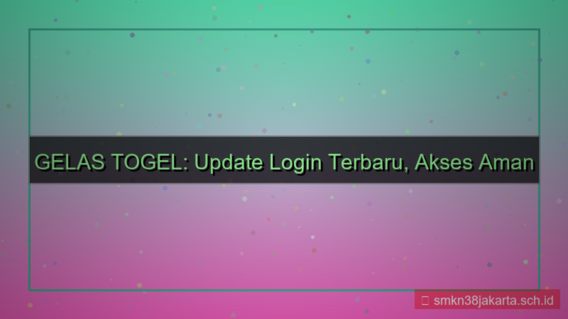 desain GELAS TOGEL update login terbaru