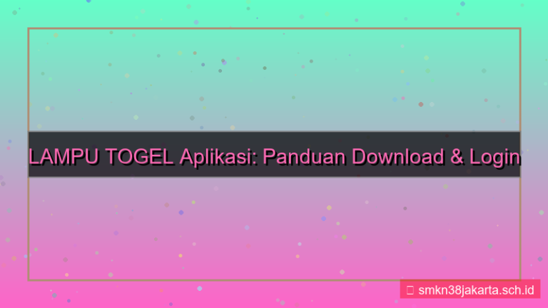 desain LAMPU TOGEL download aplikasi login