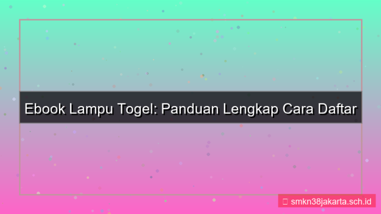 visual LAMPU TOGEL ebook cara daftar
