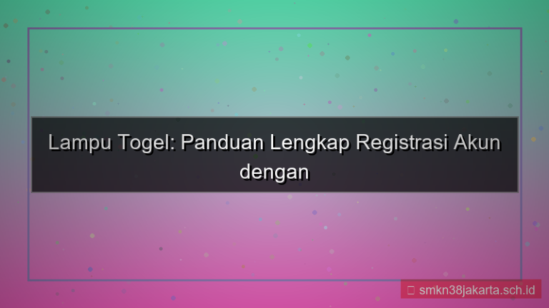 LAMPU TOGEL email otp registrasi