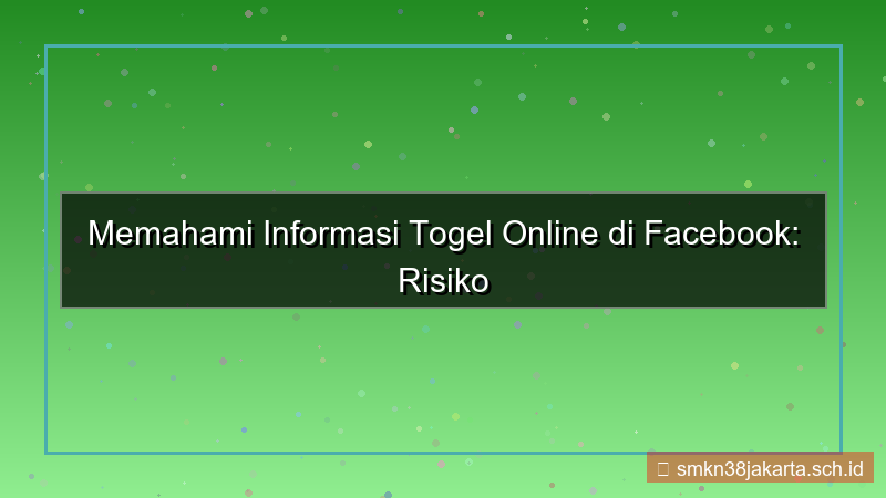 konten LAMPU TOGEL facebook info daftar