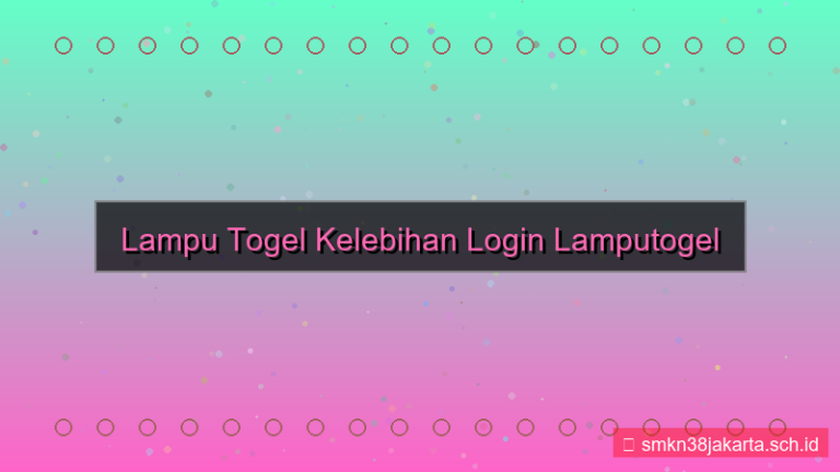 tampilan LAMPU TOGEL kelebihan login lamputogel