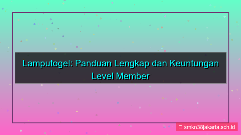 desain LAMPU TOGEL level member lamputogel