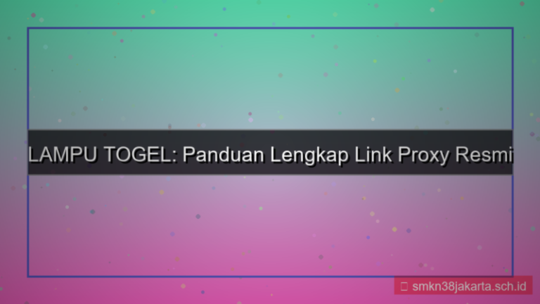 LAMPU TOGEL link proxy resmi