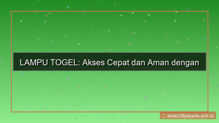 visual LAMPU TOGEL opera akses cepat