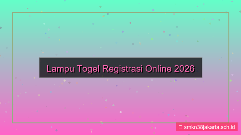 visual LAMPU TOGEL registrasi online 2026
