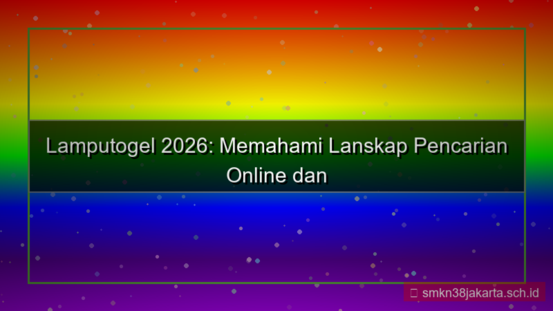 ilustrasi LAMPU TOGEL website utama lamputogel 2026