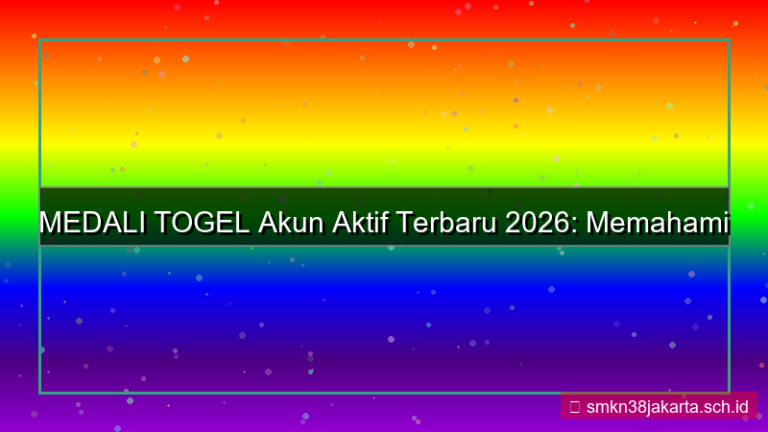 tampilan MEDALI TOGEL akun aktif terbaru 2026