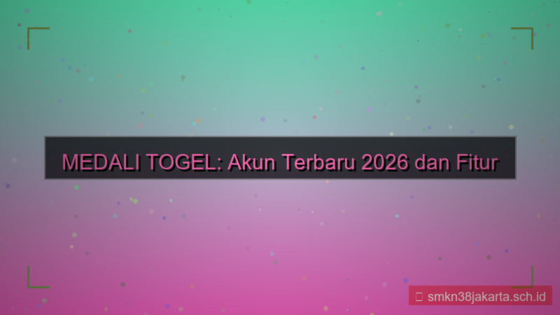 gambar MEDALI TOGEL akun terbaru 2026