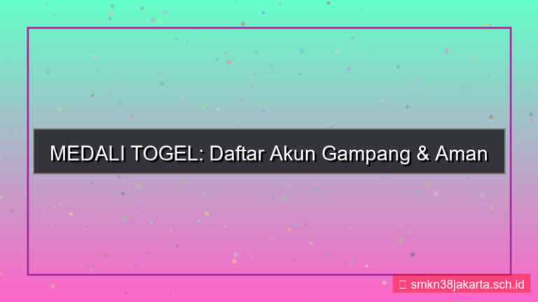 visual MEDALI TOGEL daftar akun gampang