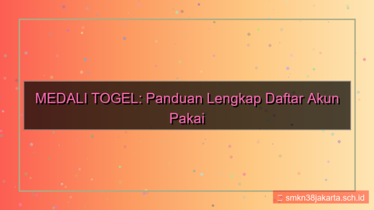 visual MEDALI TOGEL daftar pakai facebook
