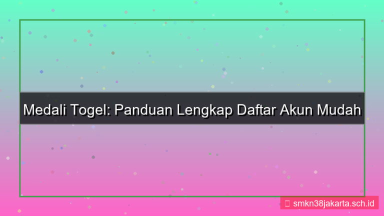 MEDALI TOGEL daftar pakai google