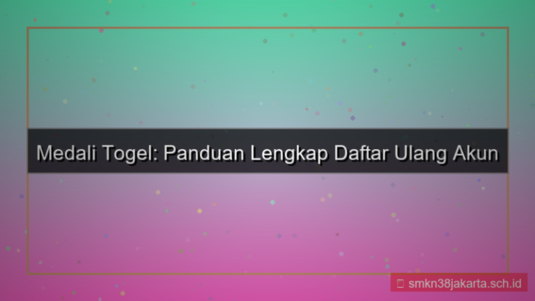 konten MEDALI TOGEL daftar ulang akun lama