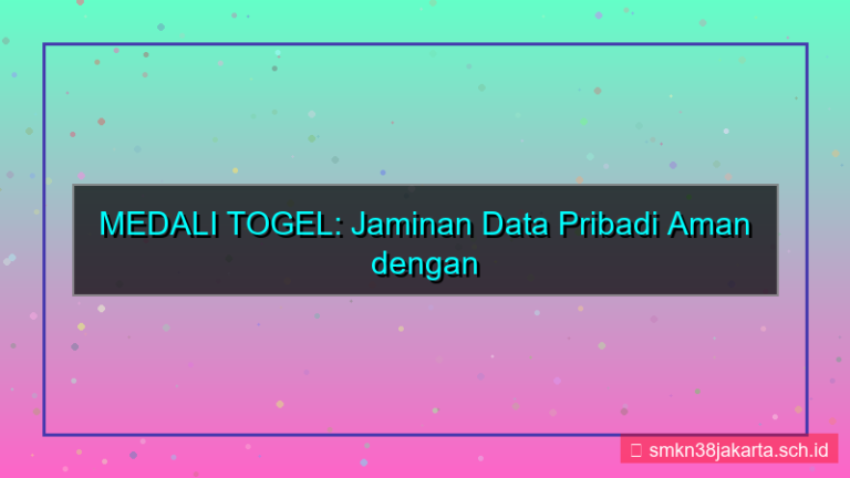 konten MEDALI TOGEL data pribadi aman