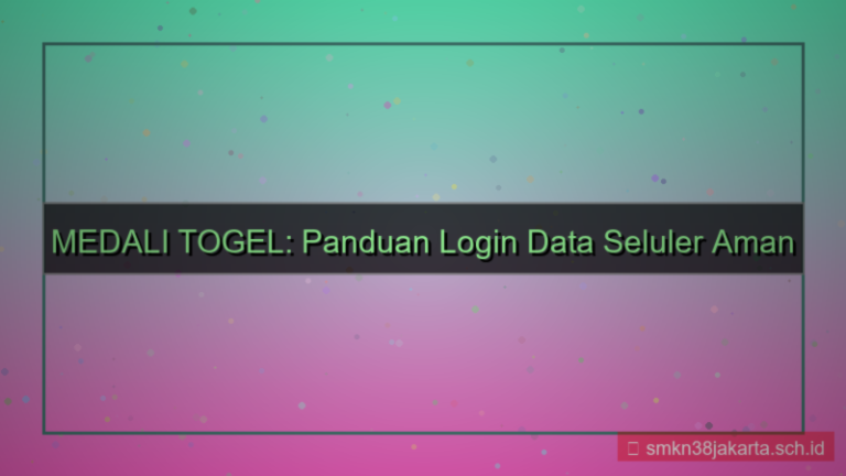 MEDALI TOGEL data seluler login