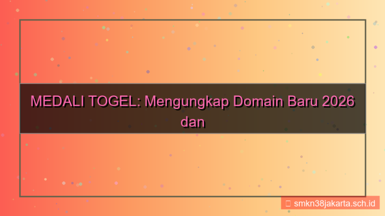 ilustrasi MEDALI TOGEL domain baru 2026