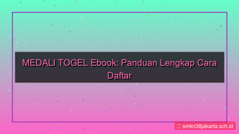 visual MEDALI TOGEL ebook cara daftar