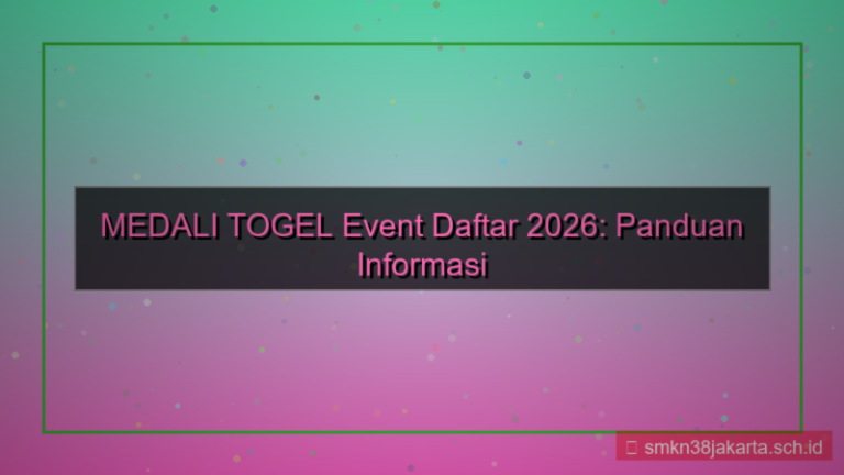 konten MEDALI TOGEL event daftar 2026