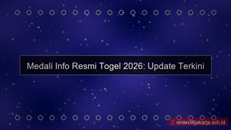 gambar MEDALI TOGEL info update resmi 2026