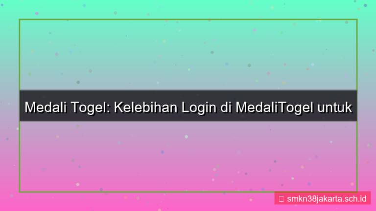 ilustrasi MEDALI TOGEL kelebihan login medalitogel
