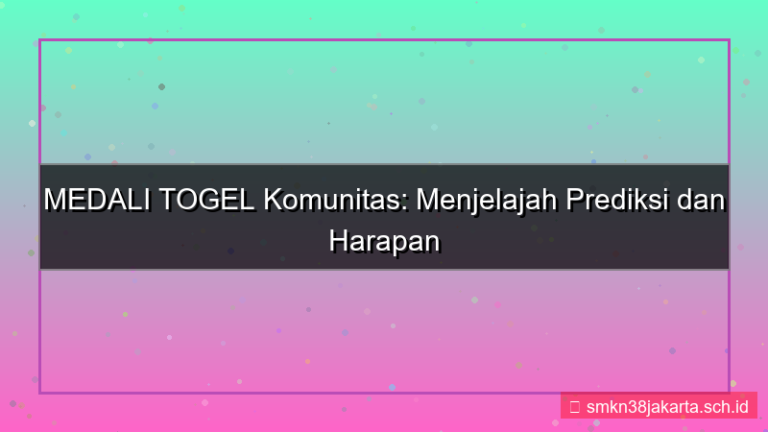 ilustrasi MEDALI TOGEL komunitas medalitogel 2026