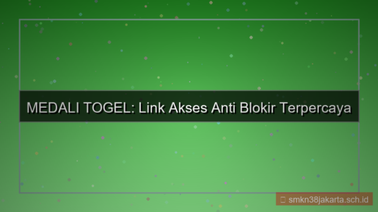 konten MEDALI TOGEL link akses tanpa blokir
