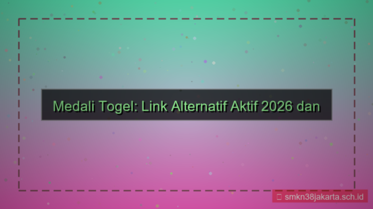 gambar MEDALI TOGEL link alternatif aktif 2026