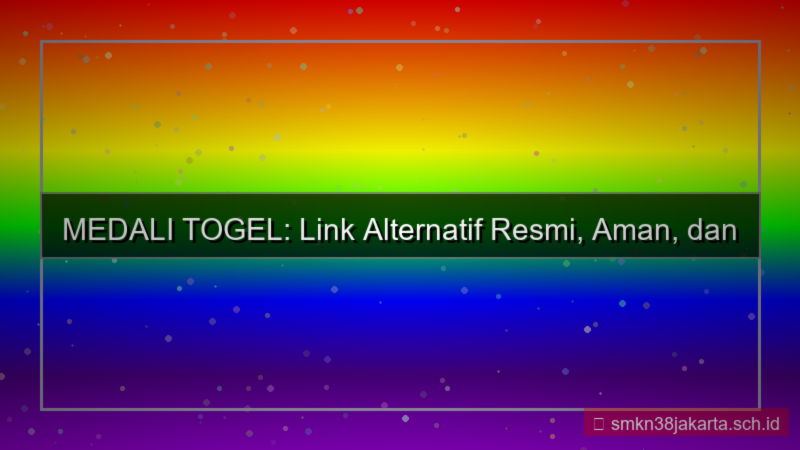 ilustrasi MEDALI TOGEL link alternatif daftar