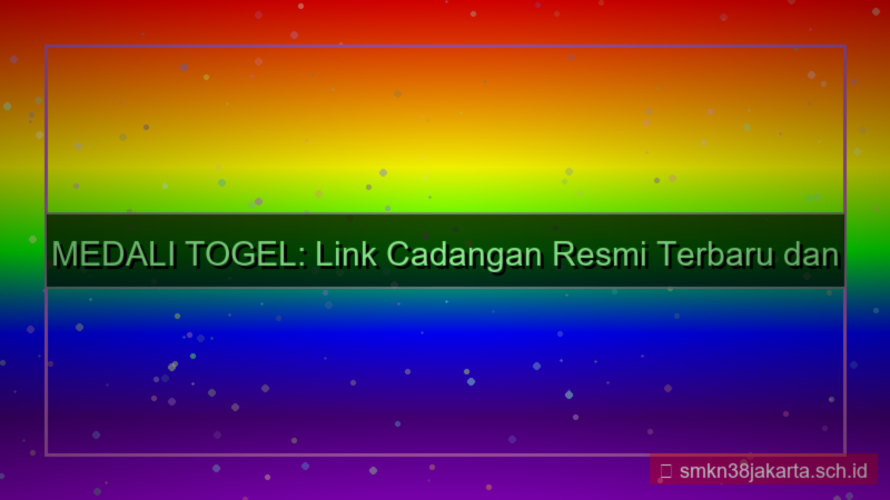 desain MEDALI TOGEL link cadangan resmi 2026