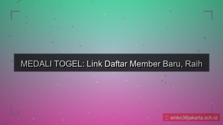ilustrasi MEDALI TOGEL link daftar member baru