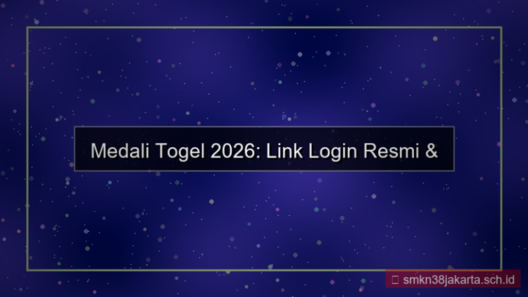 desain MEDALI TOGEL link login resmi 2026