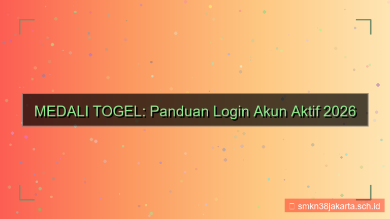 tampilan MEDALI TOGEL login dengan akun aktif 2026