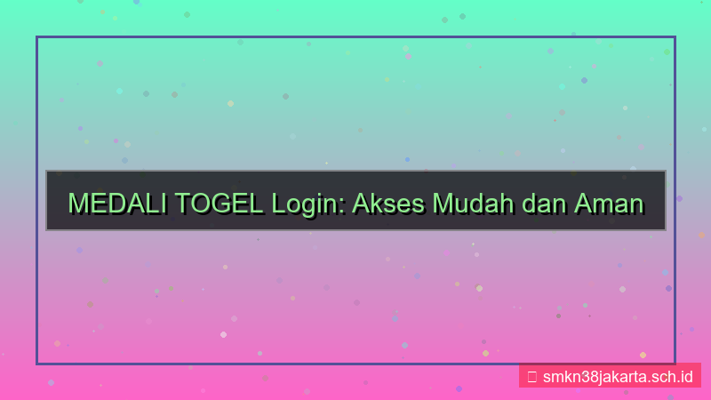 desain MEDALI TOGEL login melalui browser hp