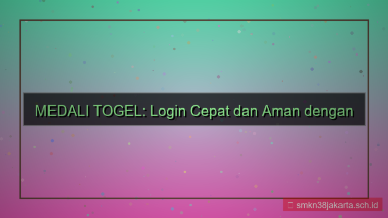 desain MEDALI TOGEL login pakai face id