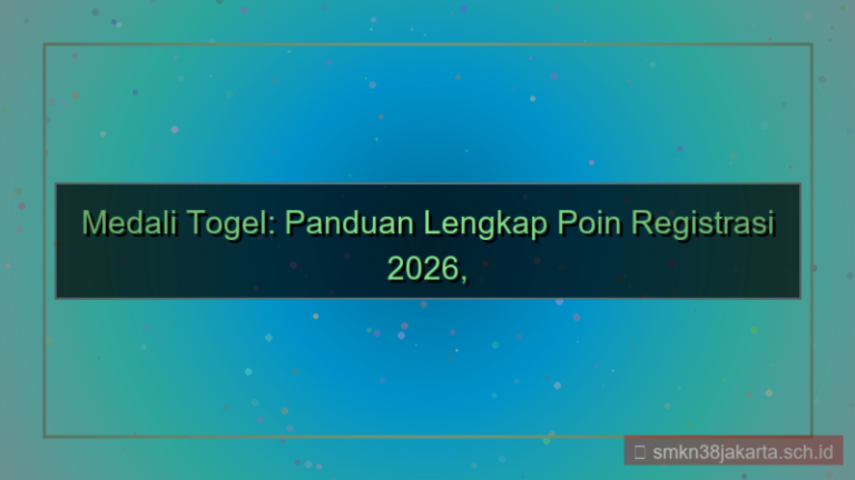 gambar MEDALI TOGEL poin registrasi 2026