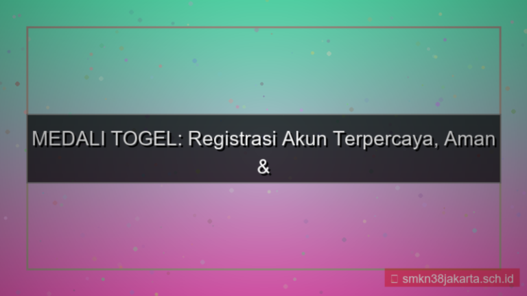 visual MEDALI TOGEL registrasi akun terpercaya