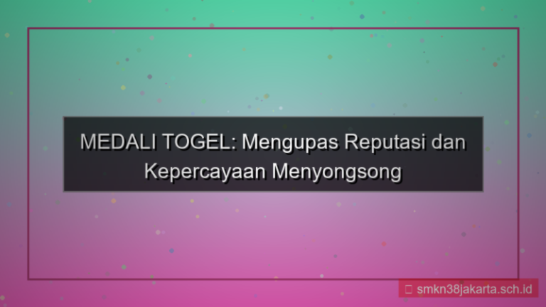 MEDALI TOGEL reputasi medalitogel 2026
