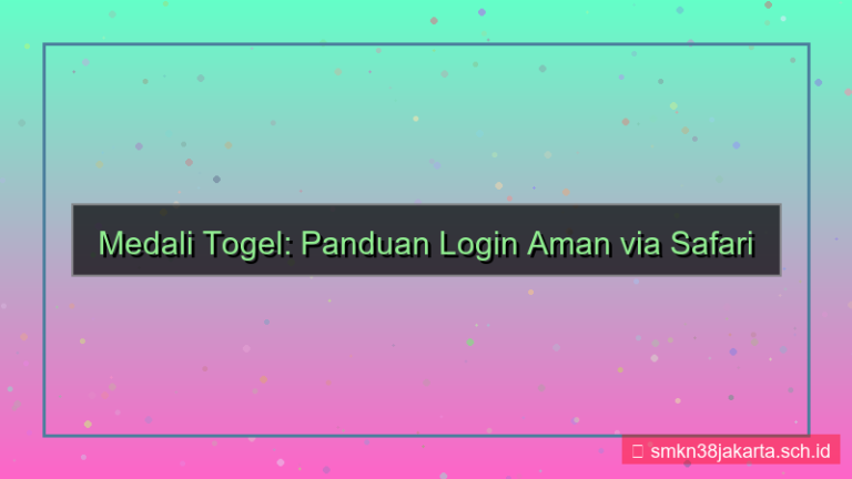gambar MEDALI TOGEL safari login ios