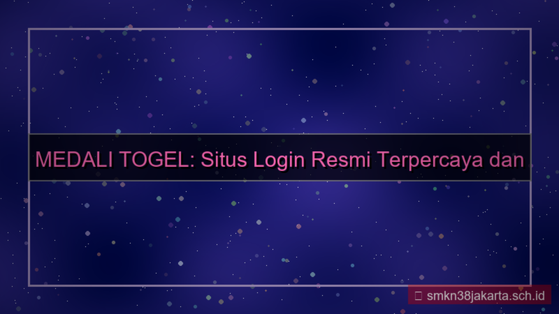 visual MEDALI TOGEL situs login resmi 2026