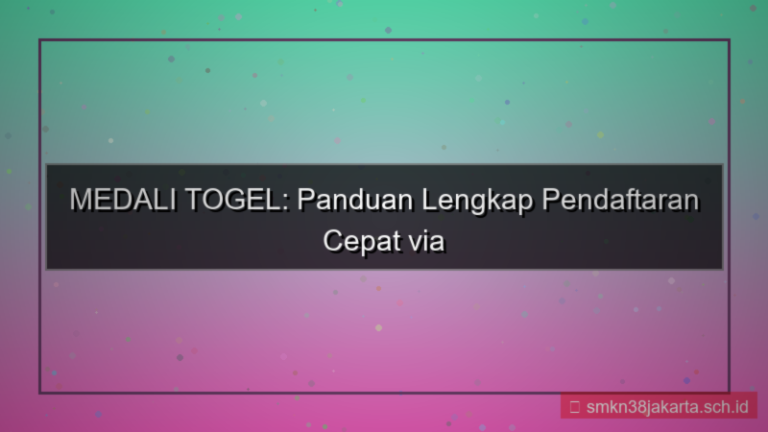 ilustrasi MEDALI TOGEL sms blast pendaftaran
